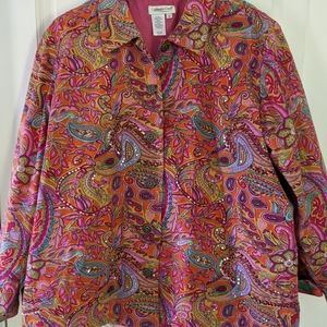 Women's button up jacket